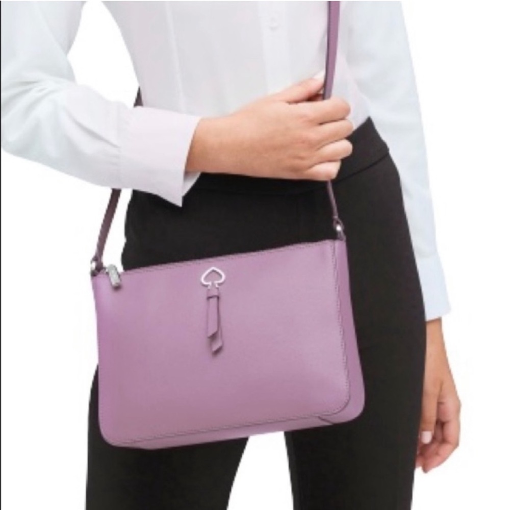Kate Spade Adel Medium Top Zip Crossbody WKRU6725 Valerian - Picture 2 of 8